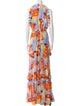 Borgo De Nor Floral Print Long Dress