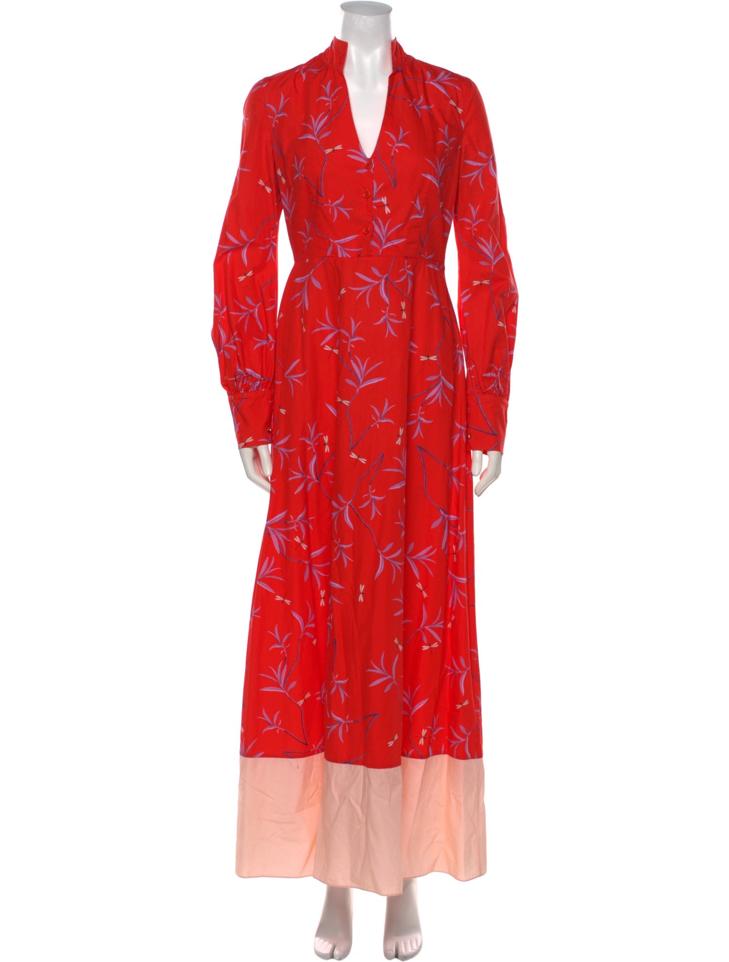 Borgo De Nor Floral Print Long Dress