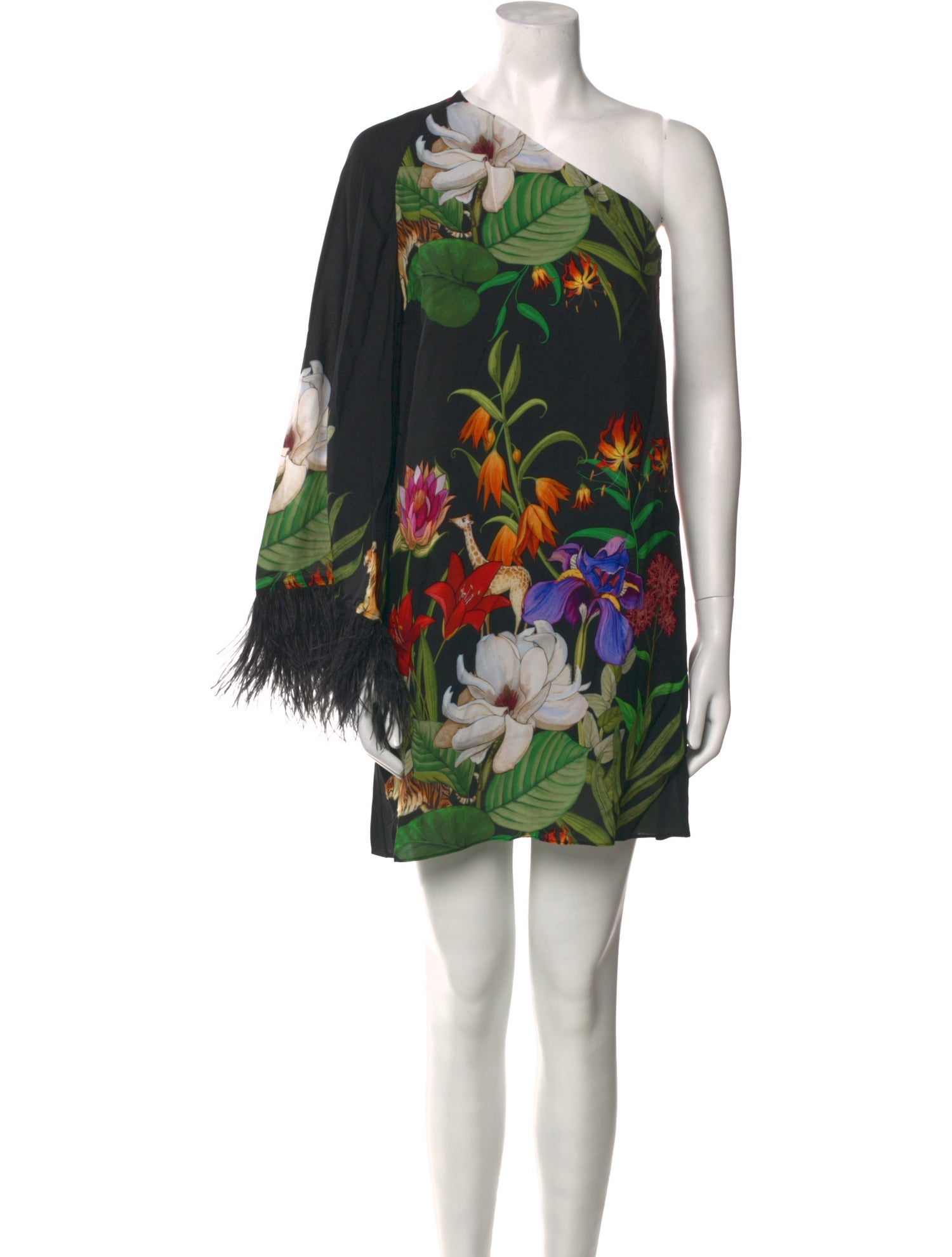 Borgo De Nor Floral Print Mini Dress