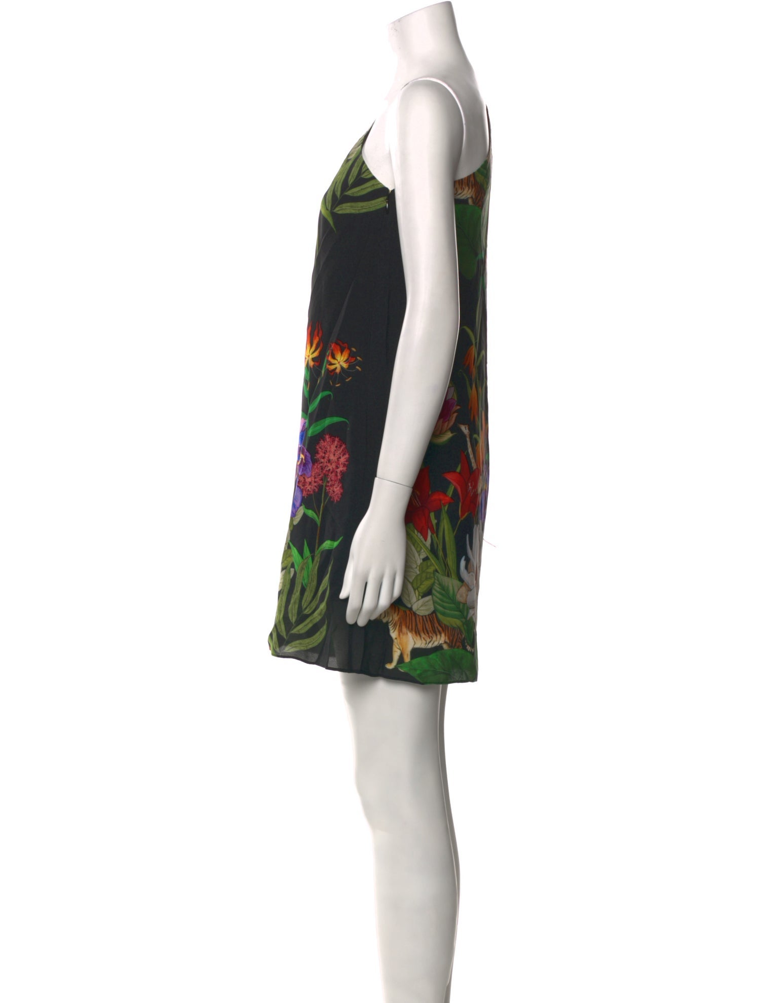 Borgo De Nor Floral Print Mini Dress