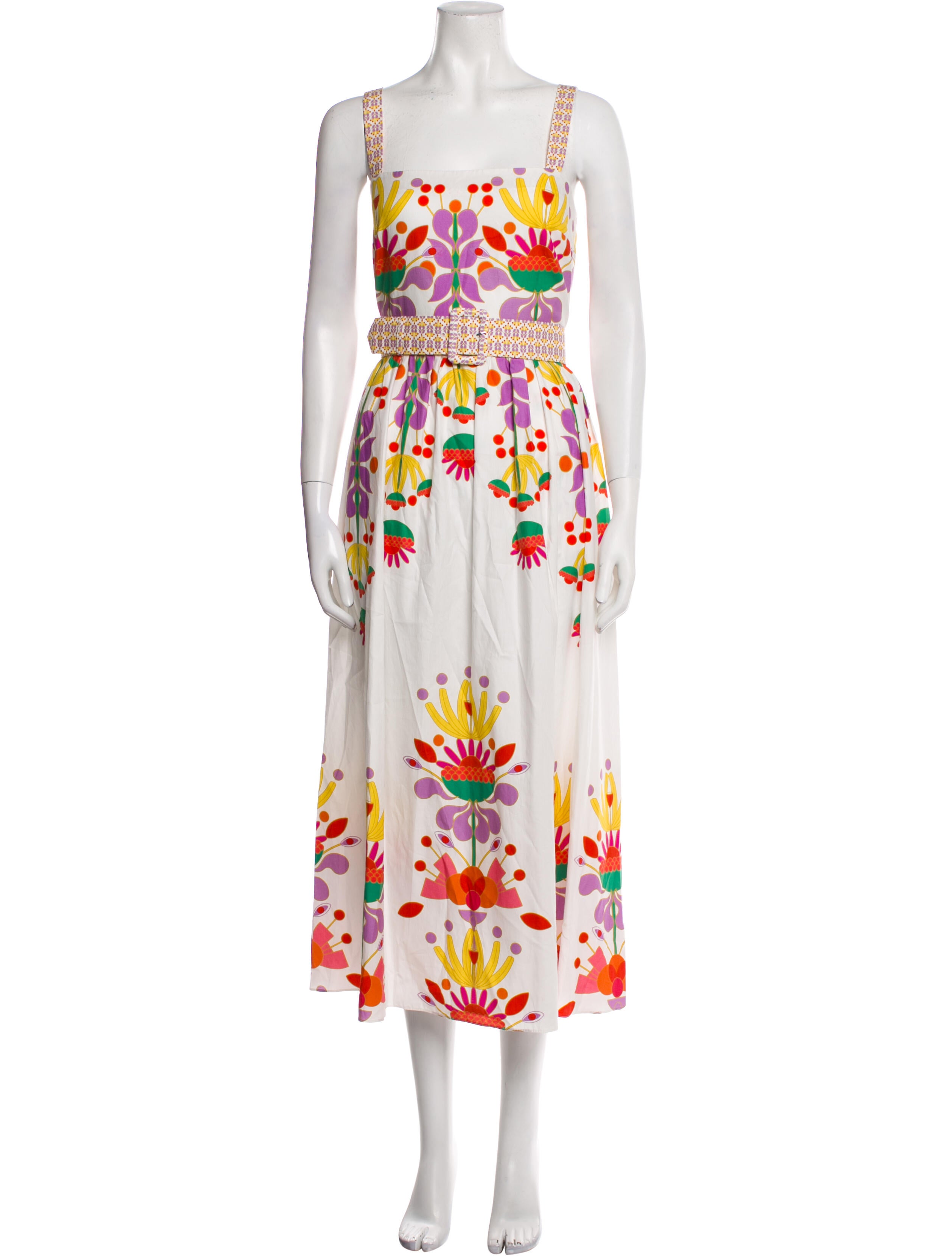 Borgo De Nor Floral Print Long Dress