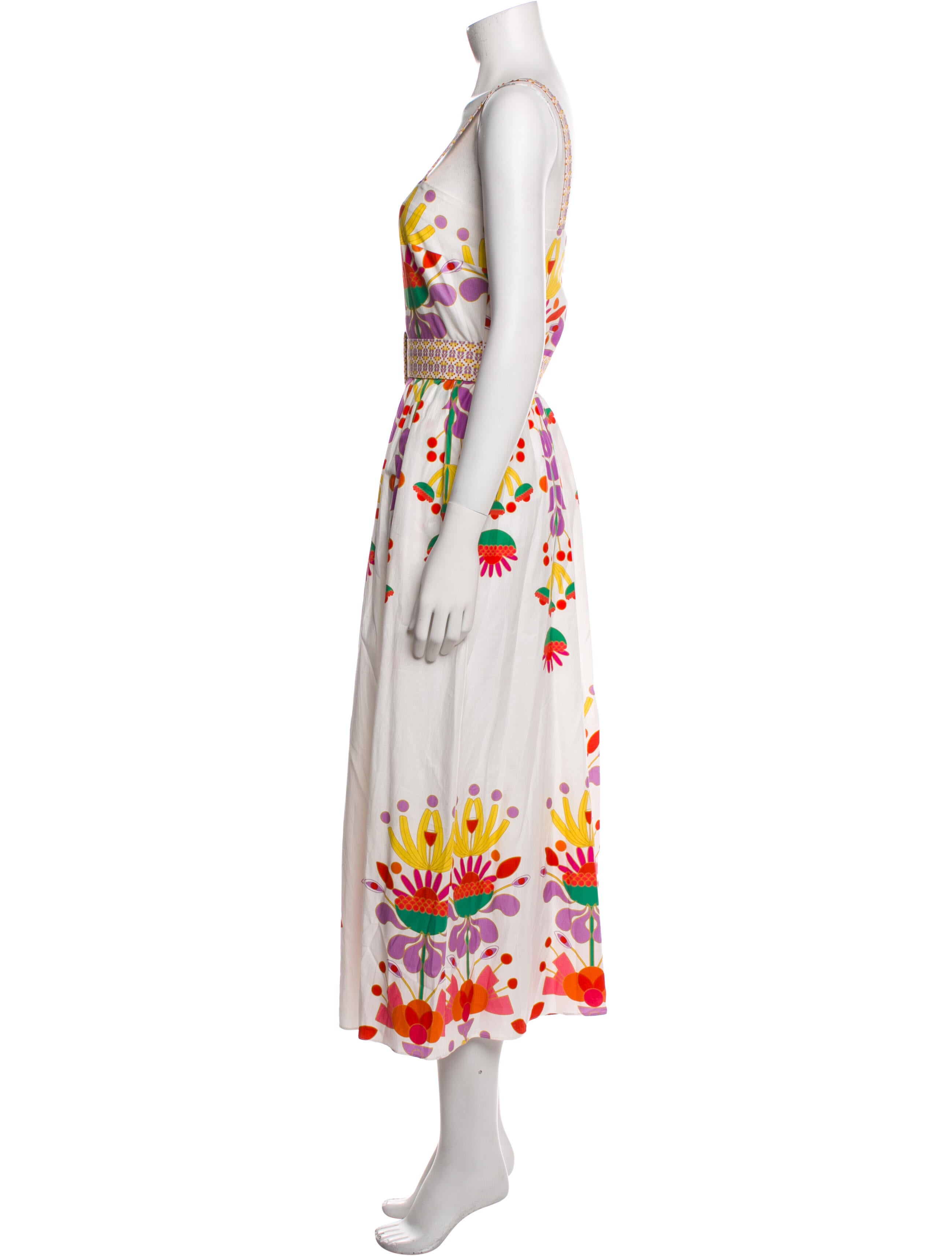 Borgo De Nor Floral Print Long Dress