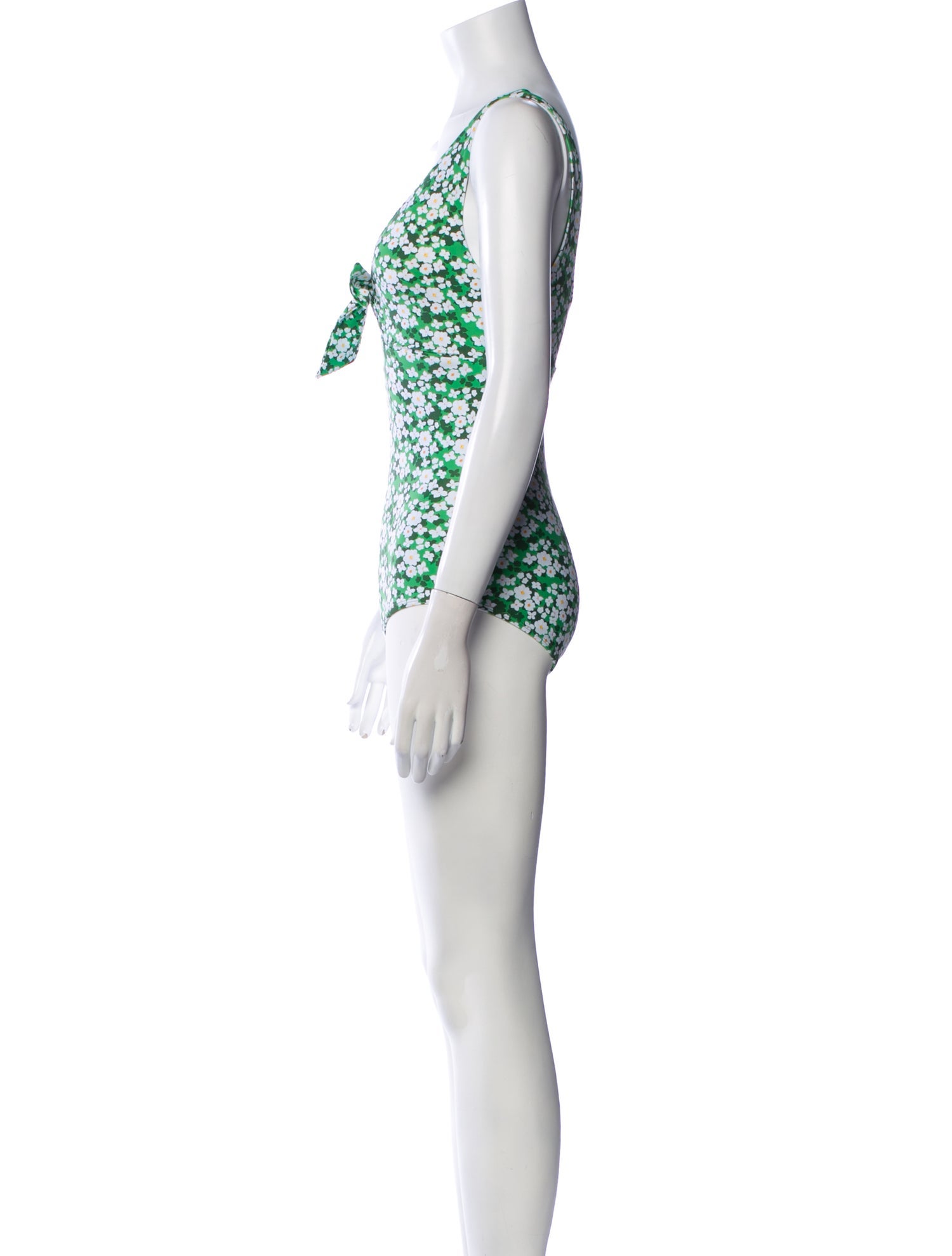 Borgo De Nor Floral Print One-Piece w/ Tags