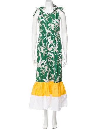 Borgo De Nor Floral Print Long Dress