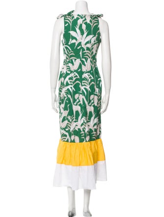 Borgo De Nor Floral Print Long Dress