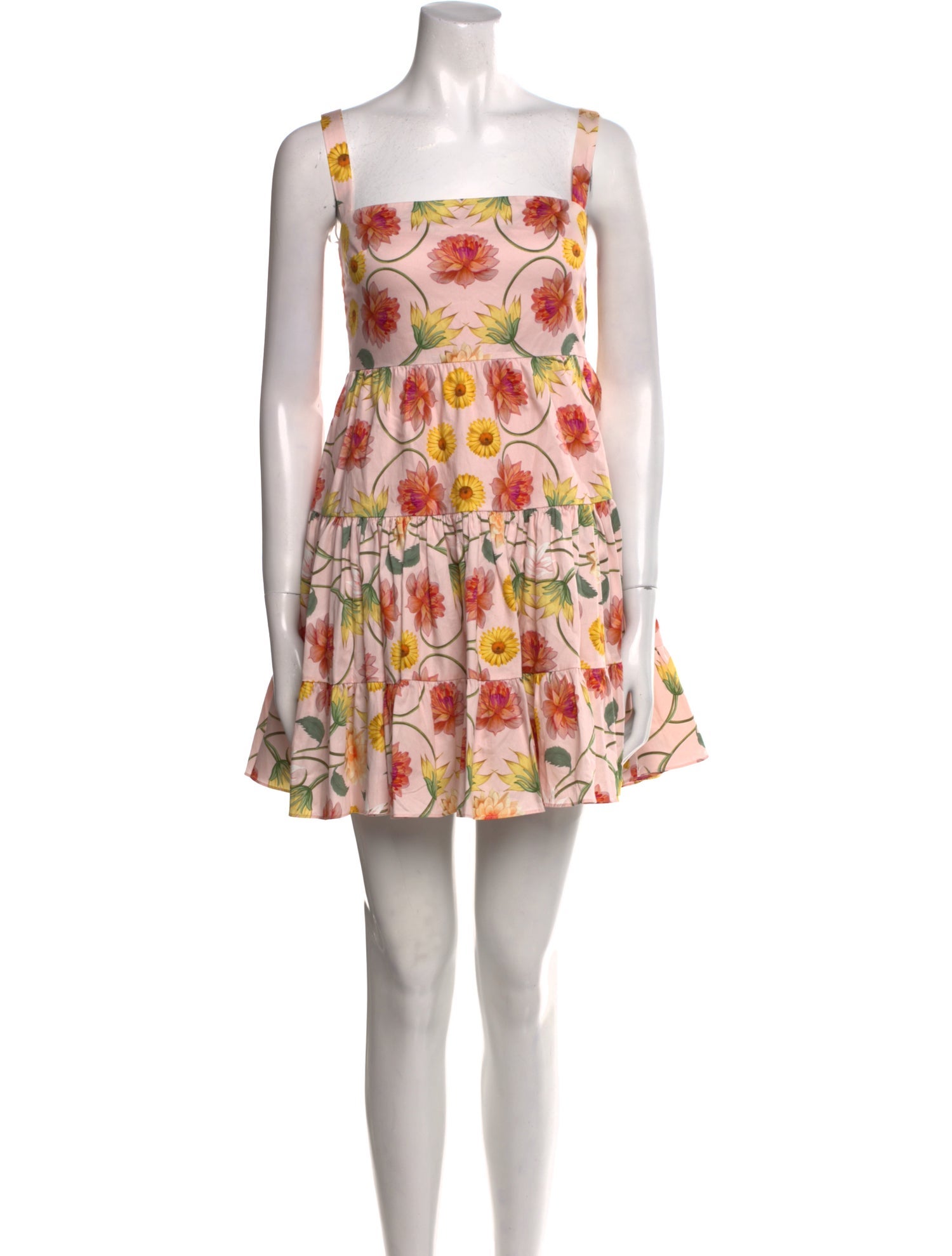 Borgo De Nor Floral Print Mini Dress w/ Tags