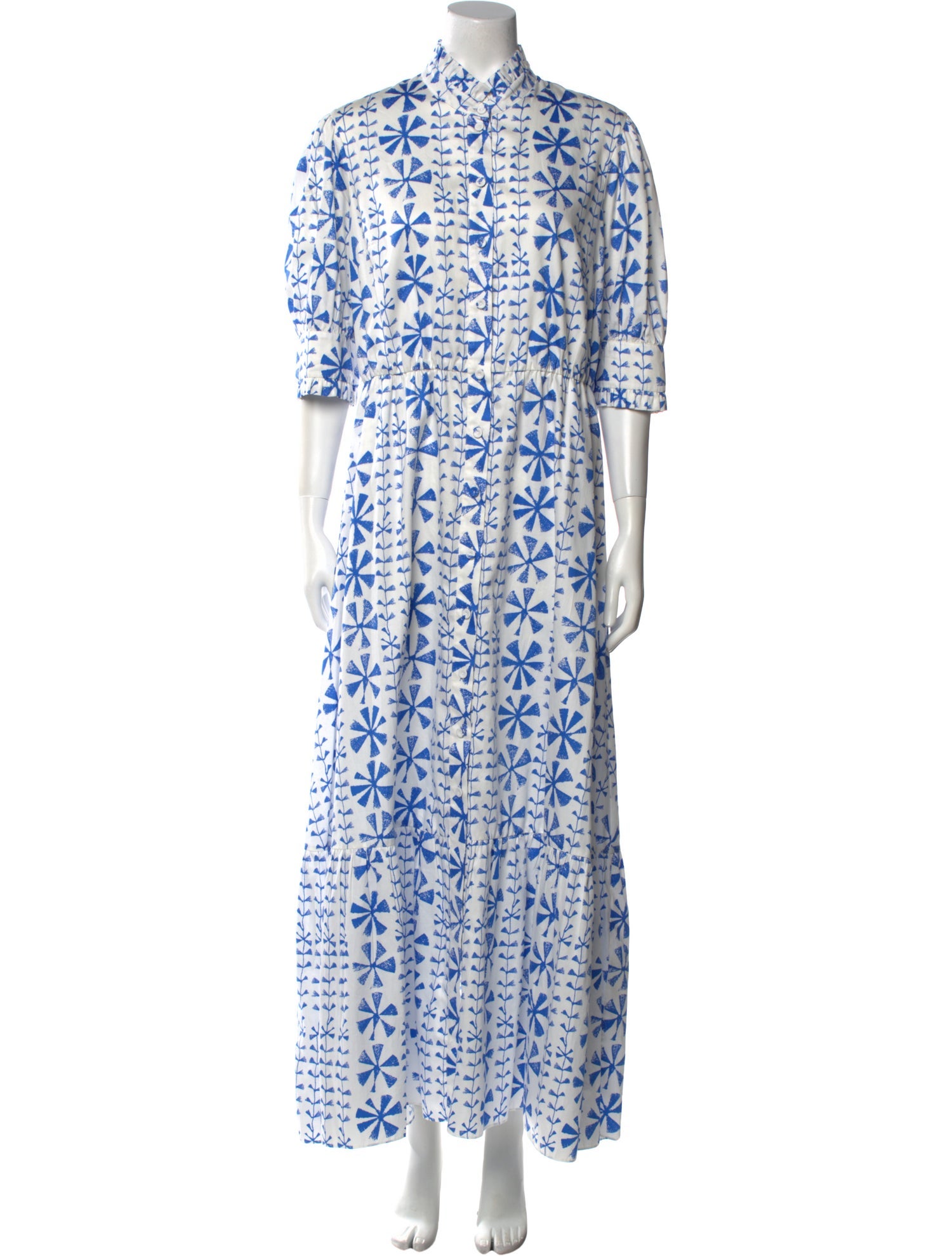 Borgo De Nor Printed Long Dress