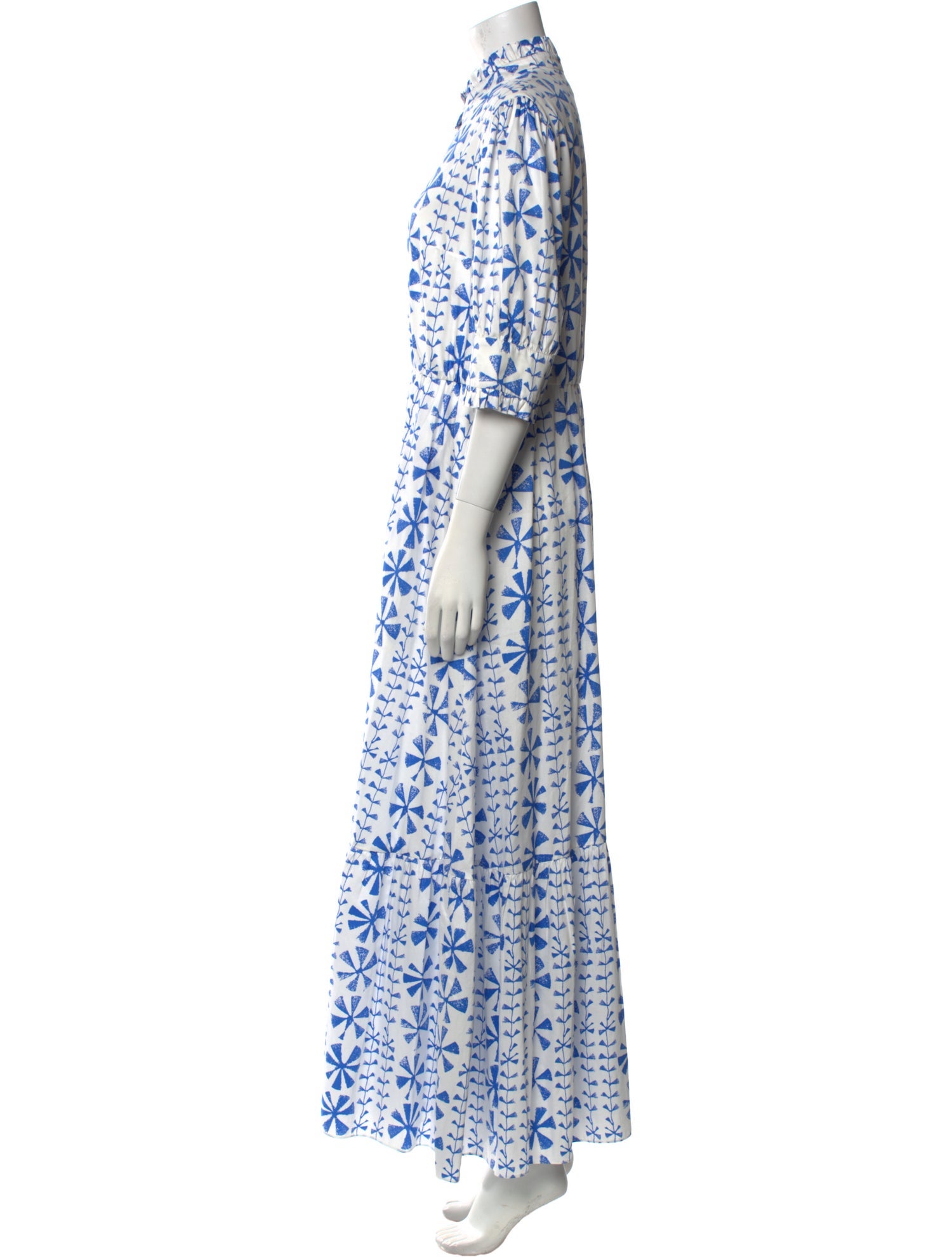 Borgo De Nor Printed Long Dress