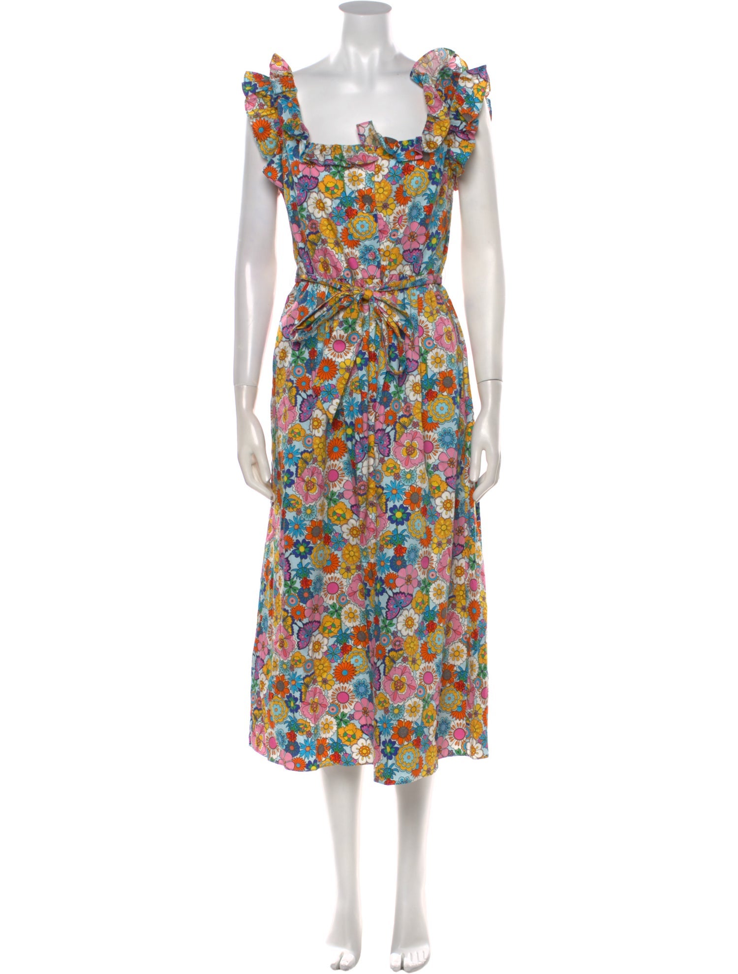 Borgo De Nor Floral Print Long Dress