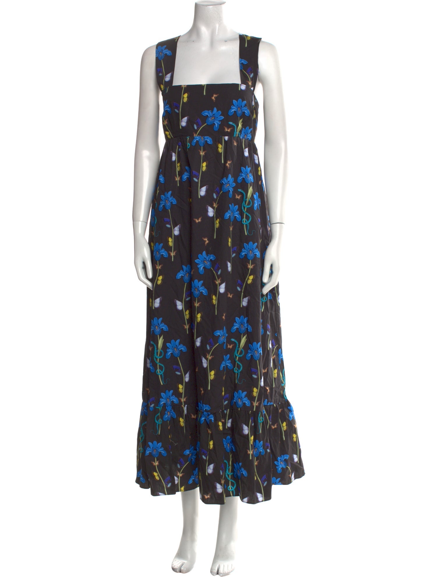 Borgo De Nor Floral Print Long Dress