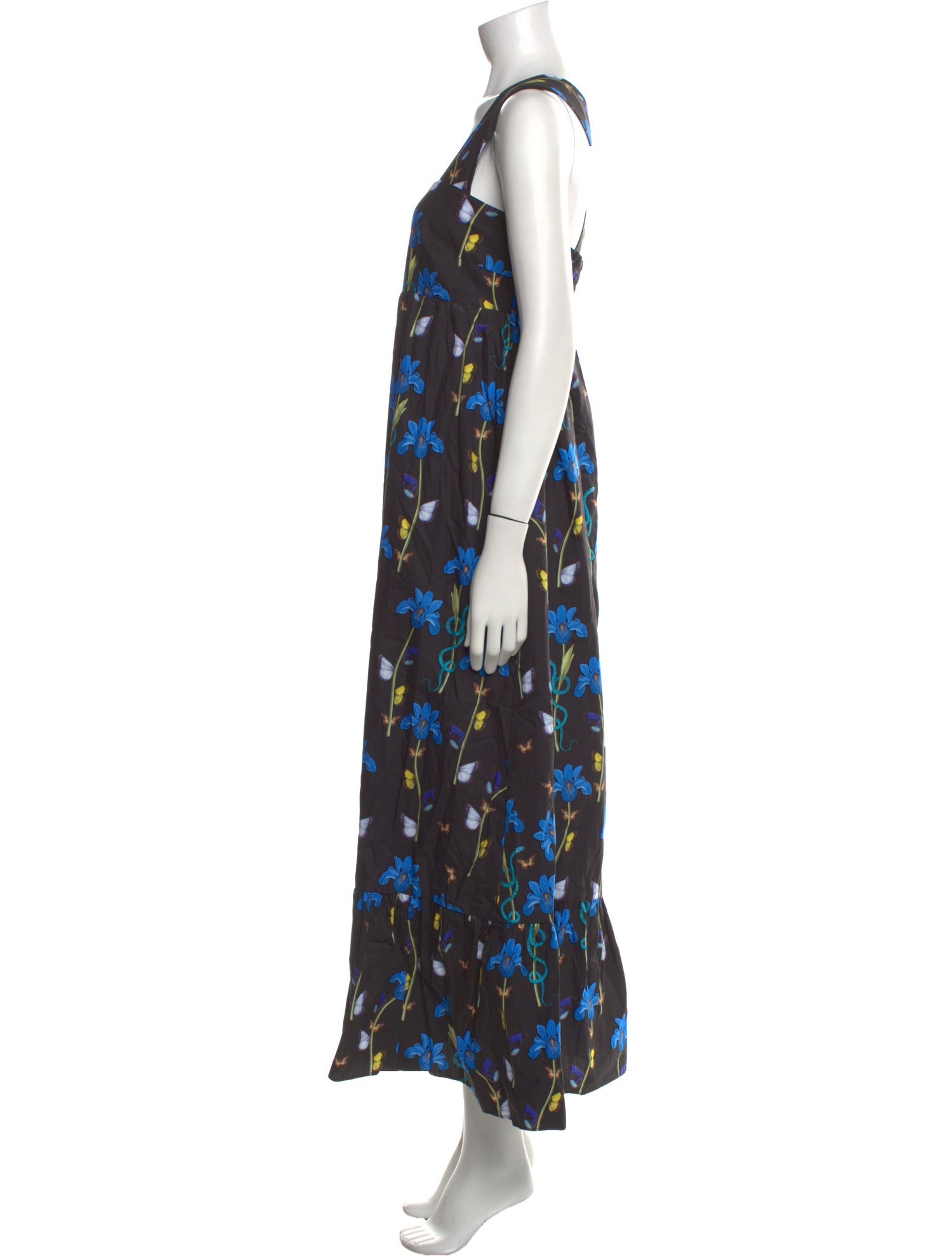Borgo De Nor Floral Print Long Dress