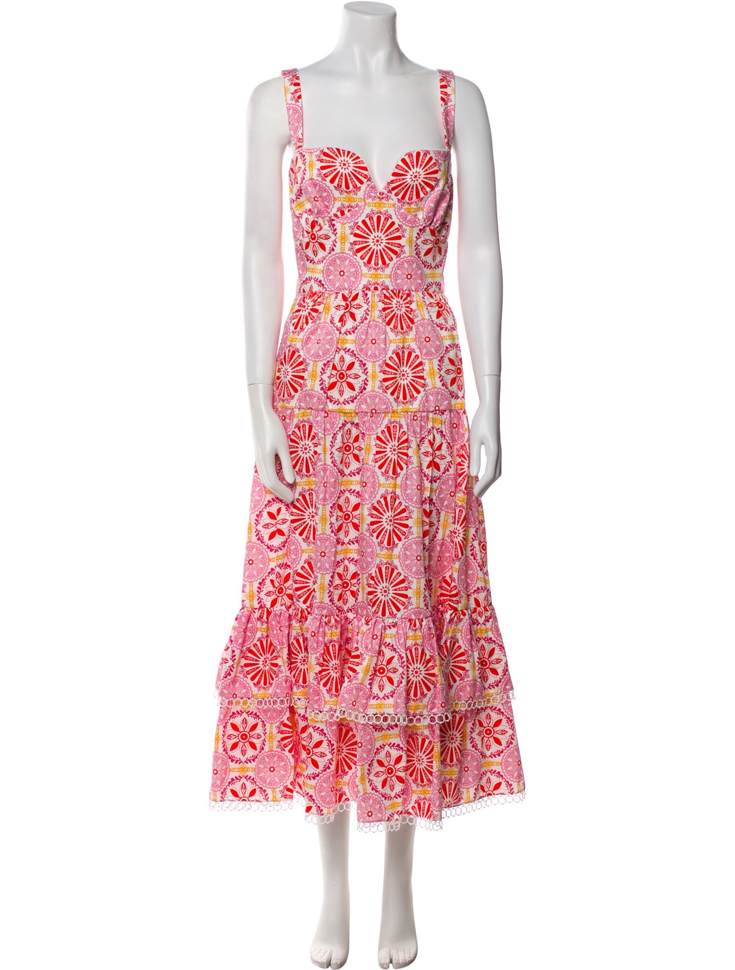 Borgo De Nor Floral Print Long Dress w/ Tags