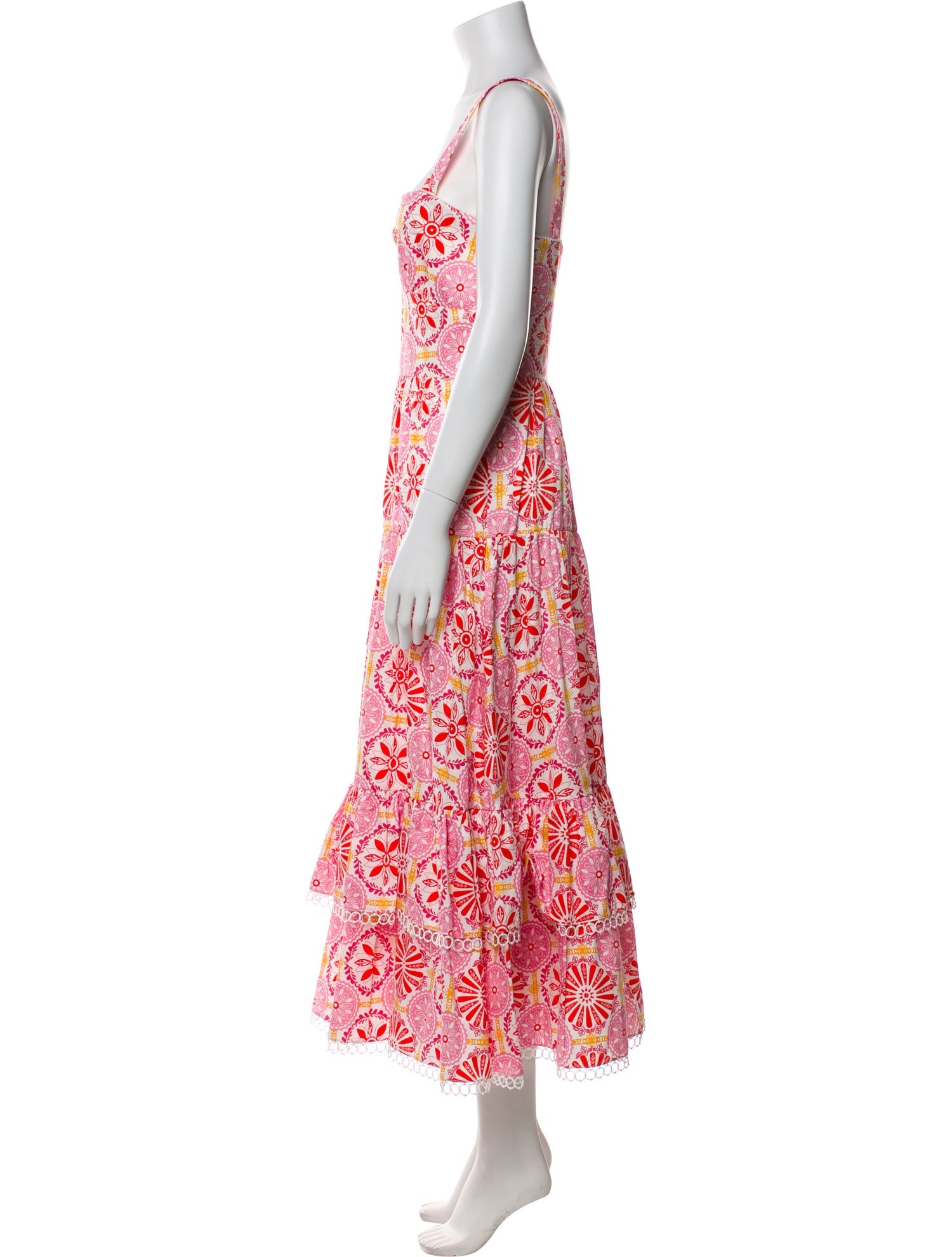 Borgo De Nor Floral Print Long Dress w/ Tags