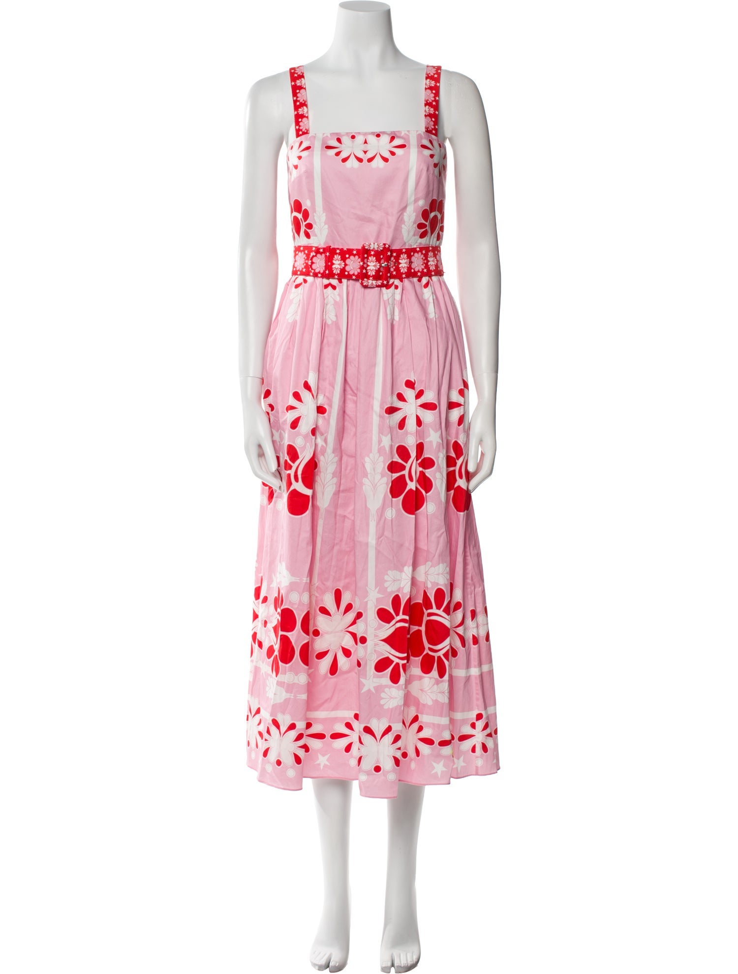 Borgo De Nor Printed Long Dress w/ Tags