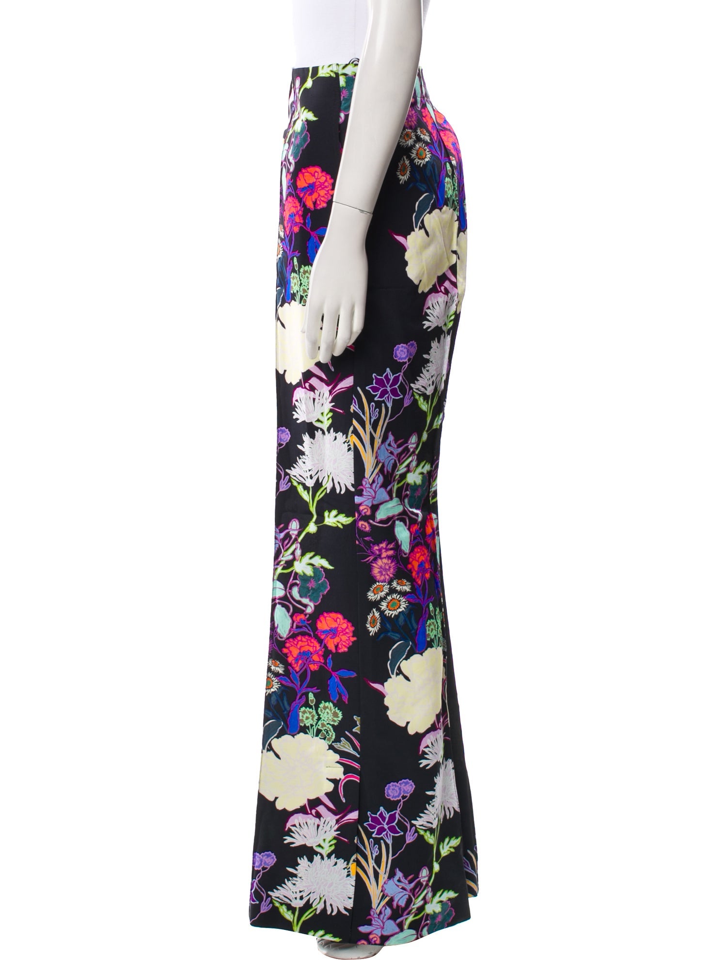Borgo De Nor Floral Print Wide Leg Pants