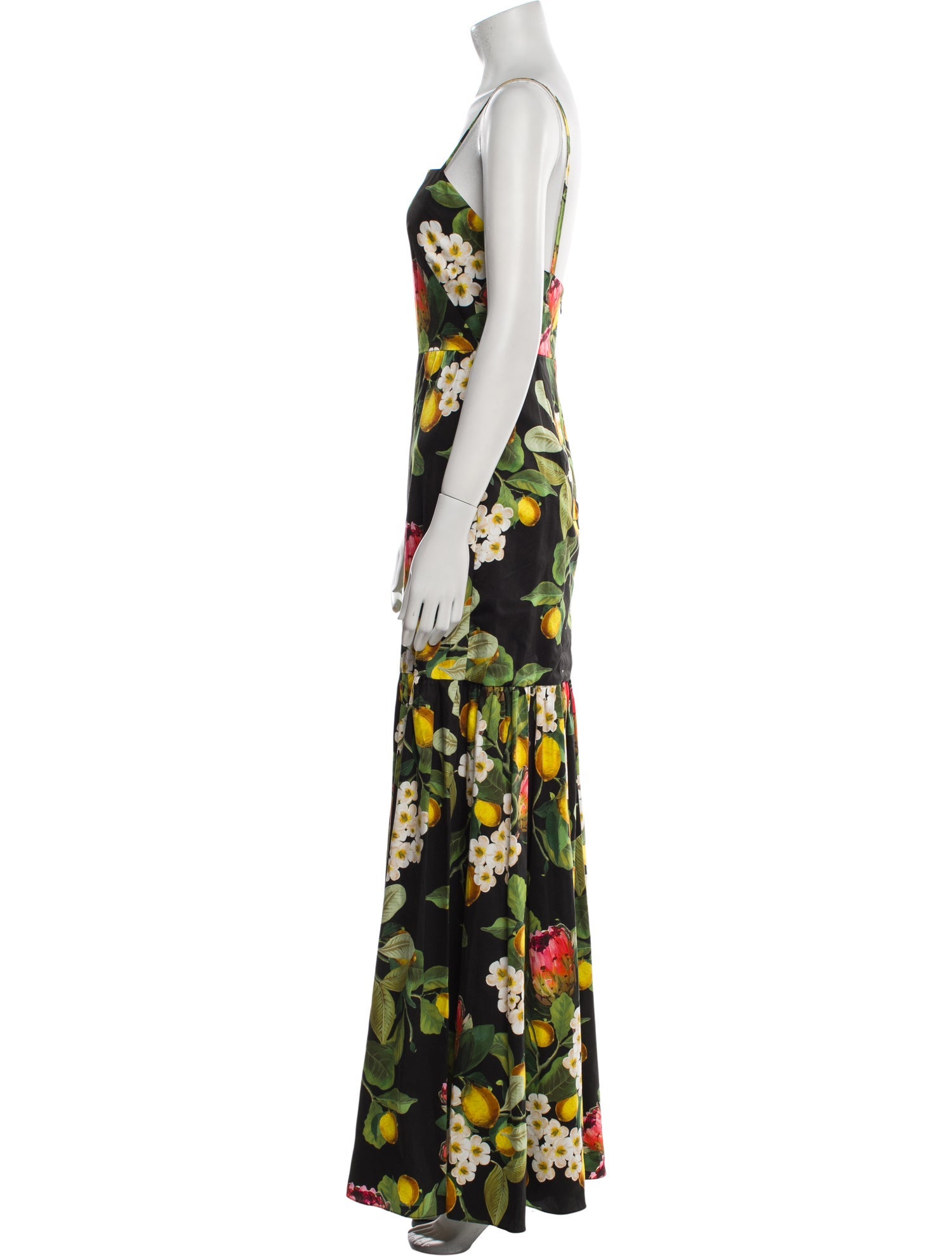 Borgo De Nor Floral Print Long Dress
