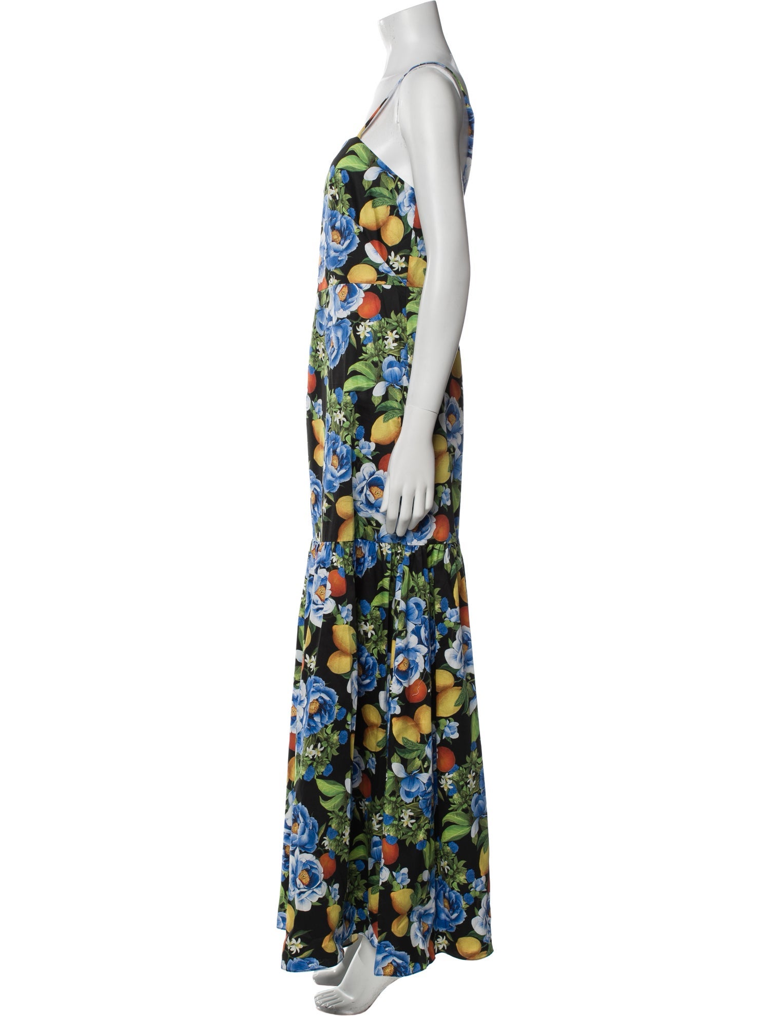 Borgo De Nor Floral Print Long Dress
