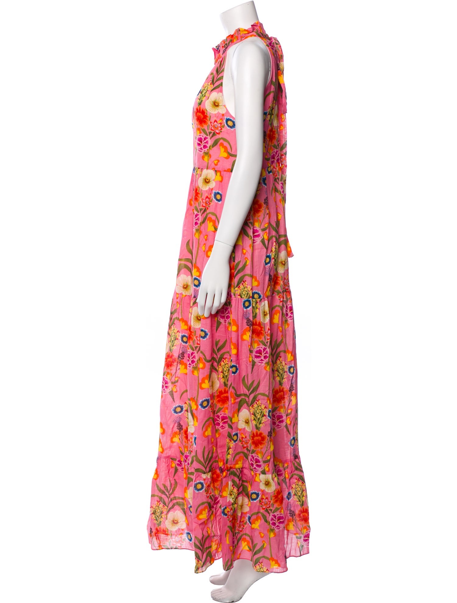 Borgo De Nor Floral Print Long Dress w/ Tags