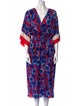Borgo De Nor Printed Midi Length Dress