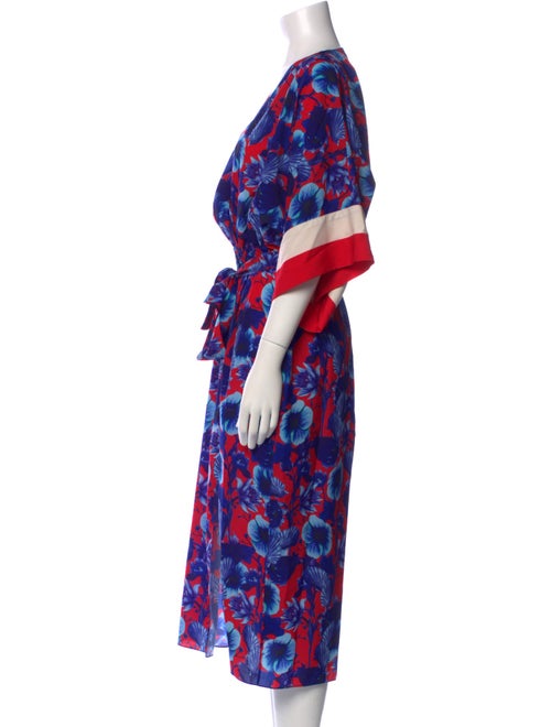 Borgo De Nor Printed Midi Length Dress