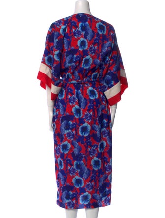 Borgo De Nor Printed Midi Length Dress