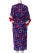 Borgo De Nor Printed Midi Length Dress