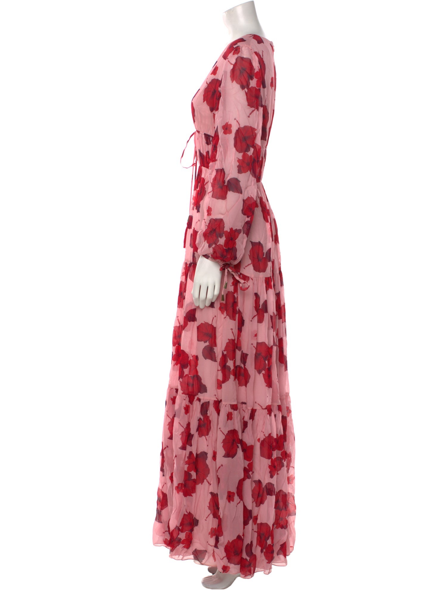 Borgo De Nor Silk Long Dress