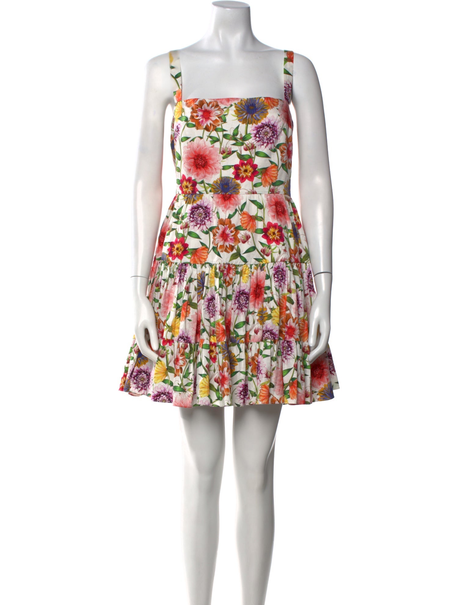 Borgo De Nor Floral Print Mini Dress