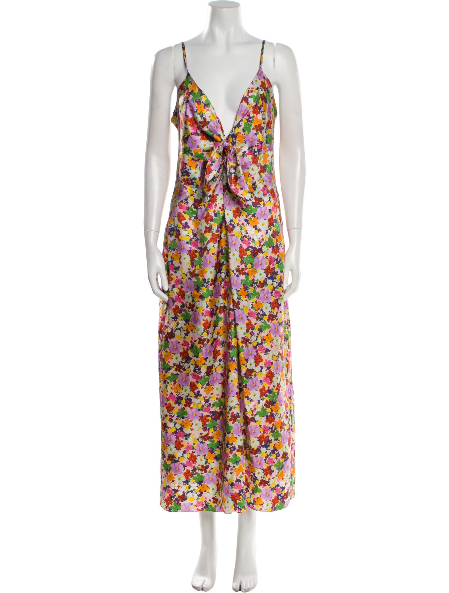 Borgo De Nor Silk Long Dress w/ Tags