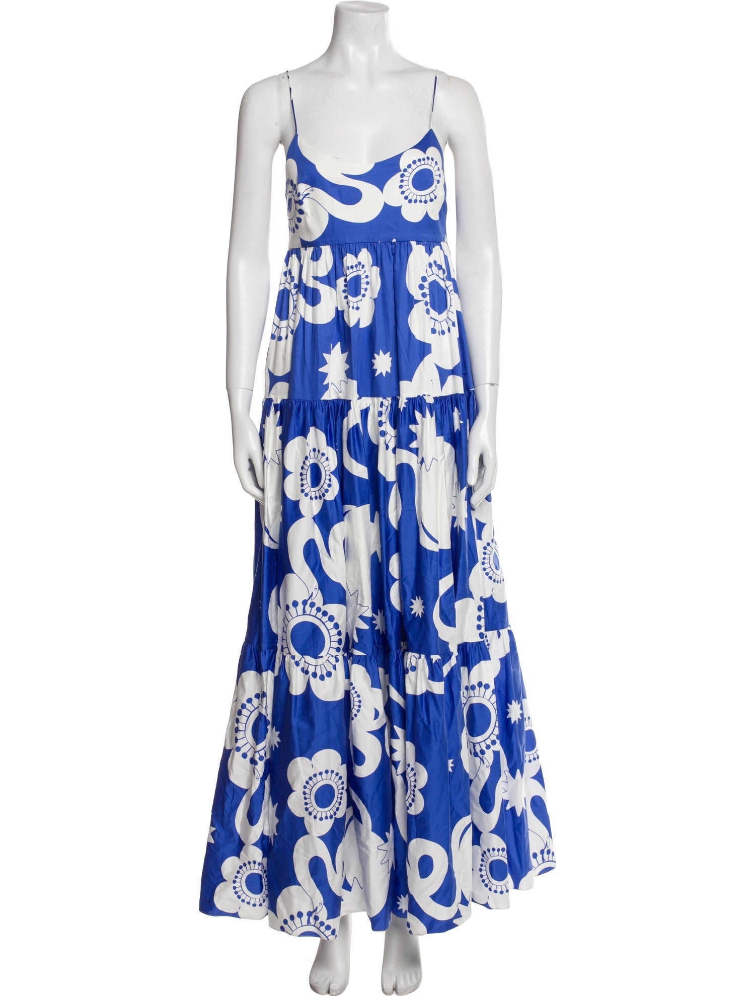 Borgo De Nor Floral Print Long Dress