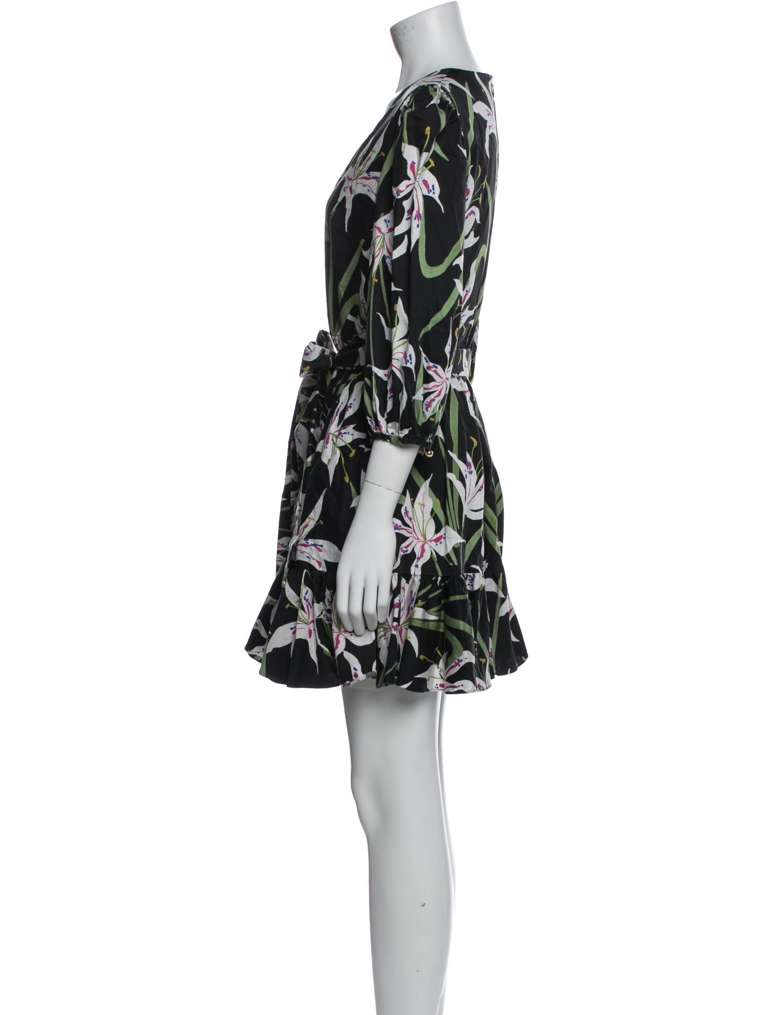 Borgo De Nor Floral Print Mini Dress