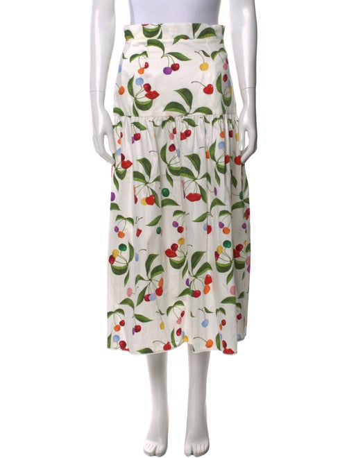 Borgo De Nor Printed Midi Length Skirt
