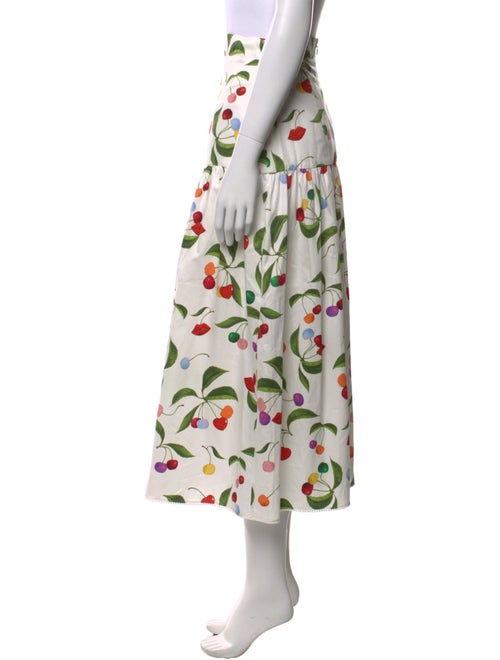 Borgo De Nor Printed Midi Length Skirt