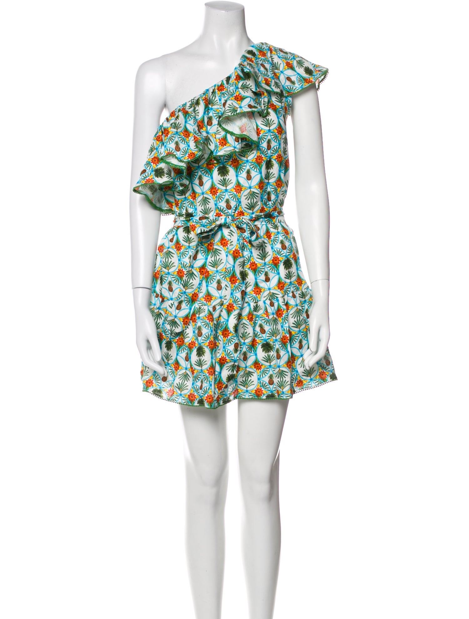 Borgo De Nor Linen Mini Dress w/ Tags