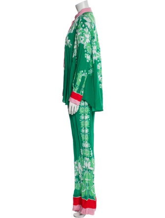 Borgo De Nor Printed Pant Set