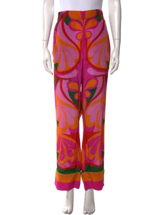 Borgo De Nor Printed Wide Leg Pants
