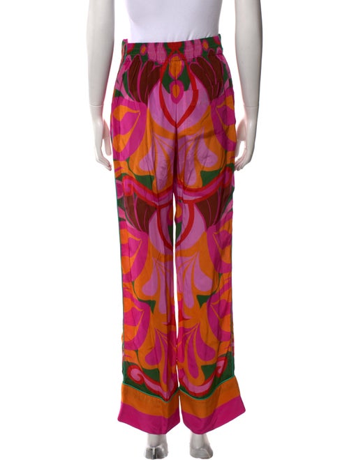 Borgo De Nor Printed Wide Leg Pants