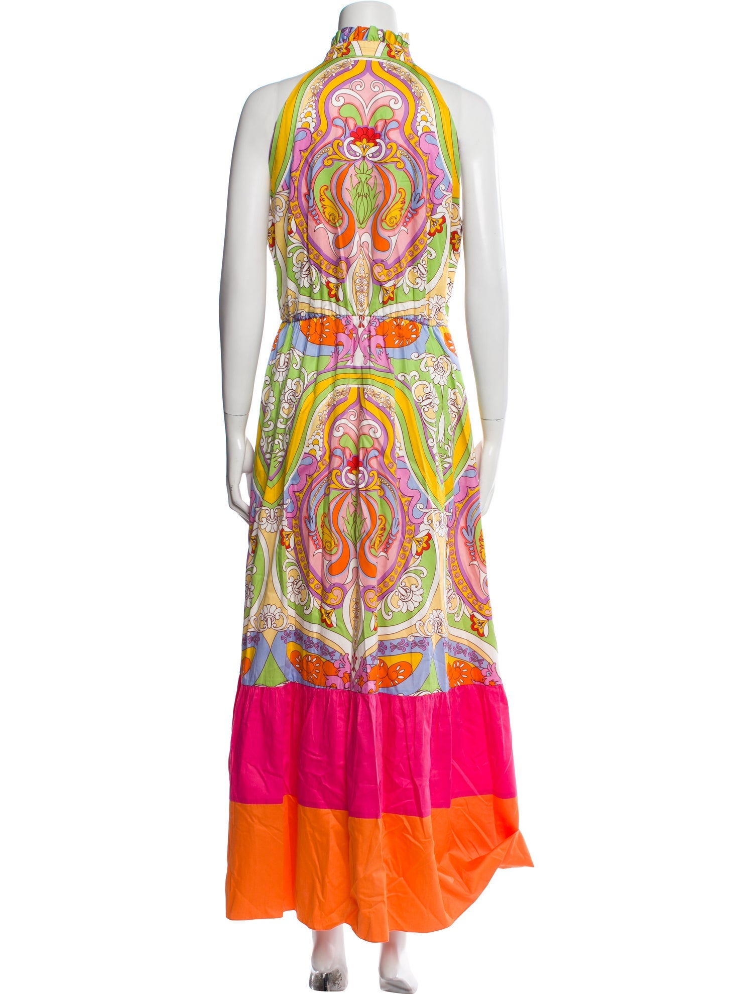 Borgo De Nor Printed Long Dress