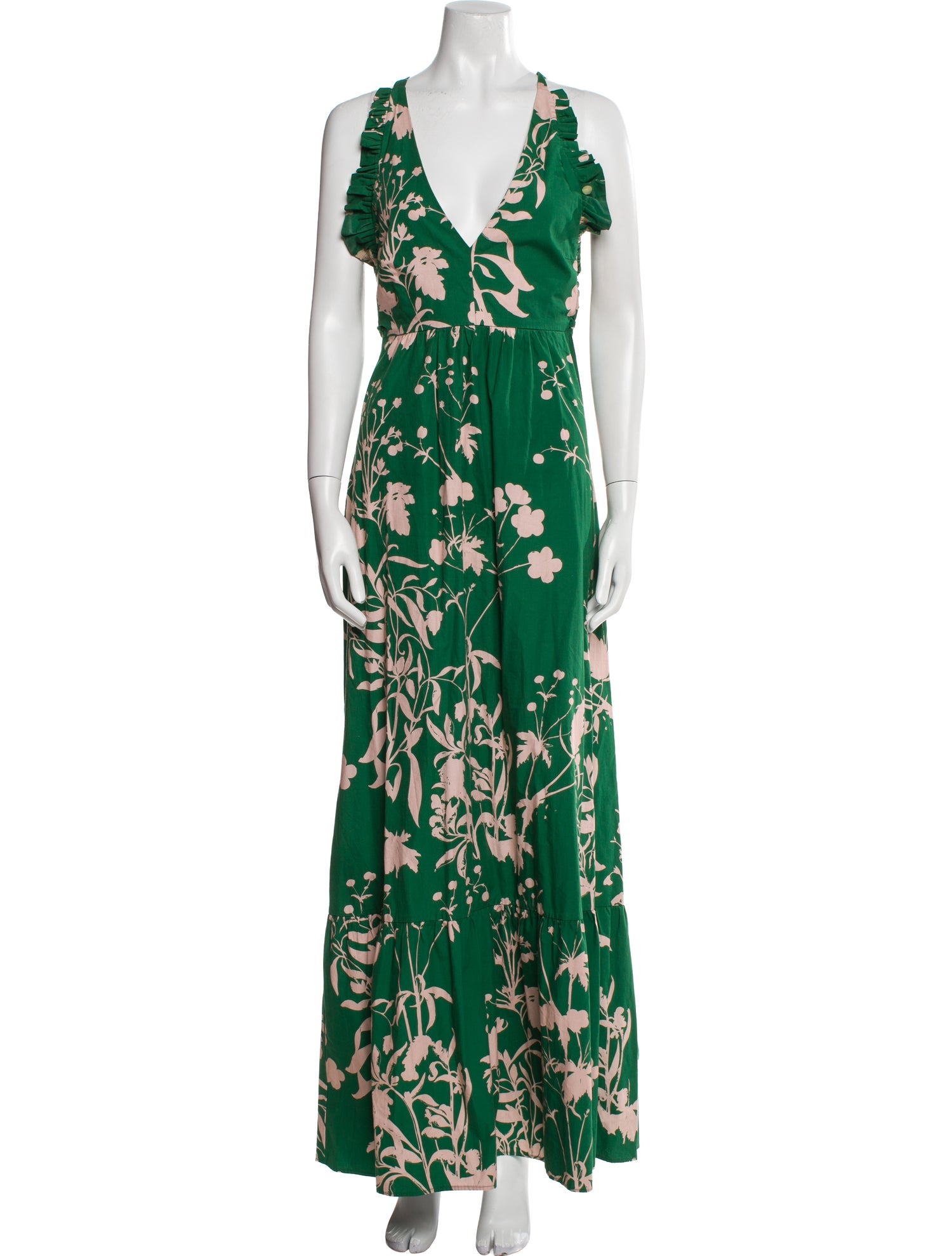 Borgo De Nor Floral Print Long Dress