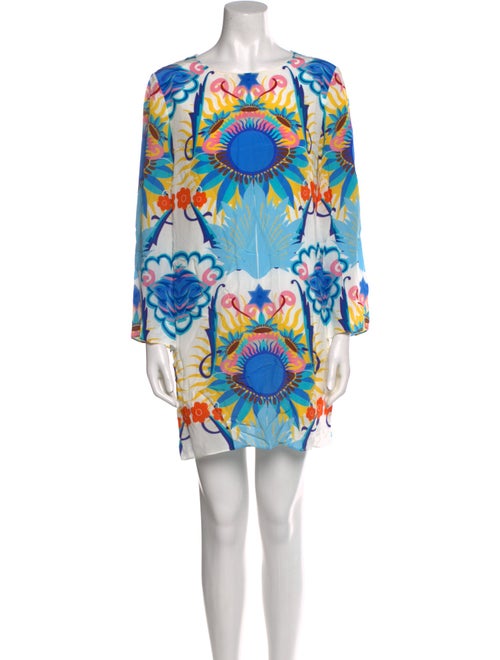 Borgo De Nor Printed Mini Dress