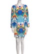 Borgo De Nor Printed Mini Dress