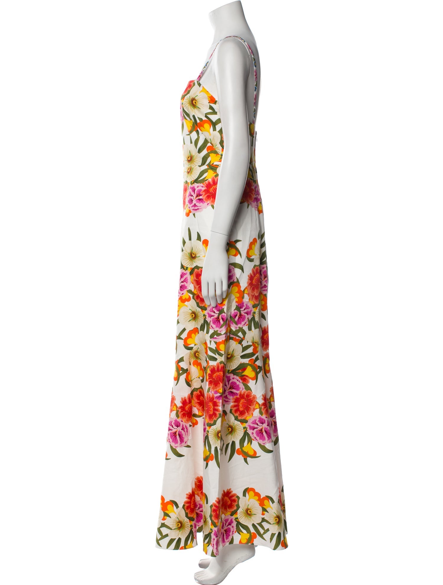 Borgo De Nor Floral Print Long Dress