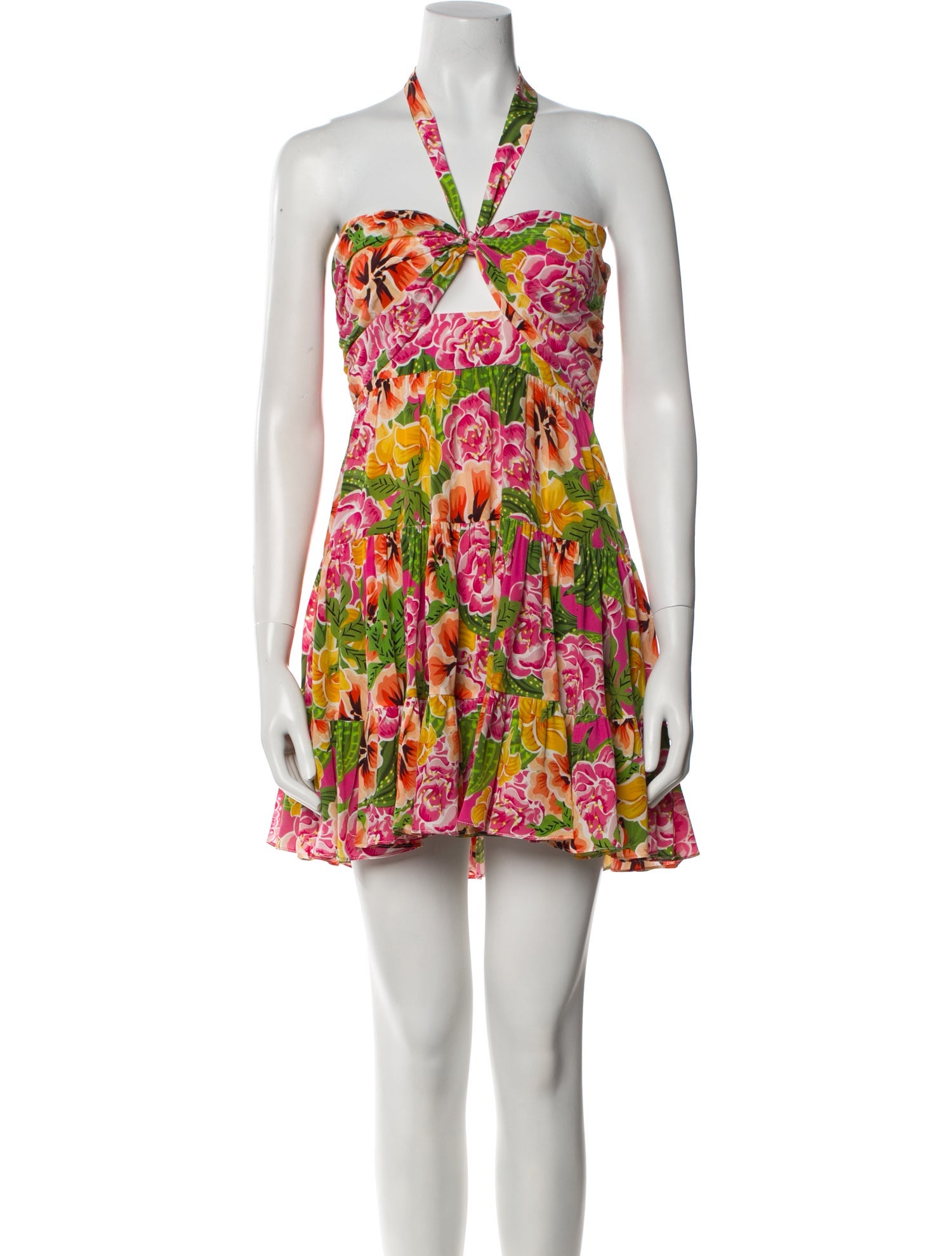 Borgo De Nor Silk Mini Dress