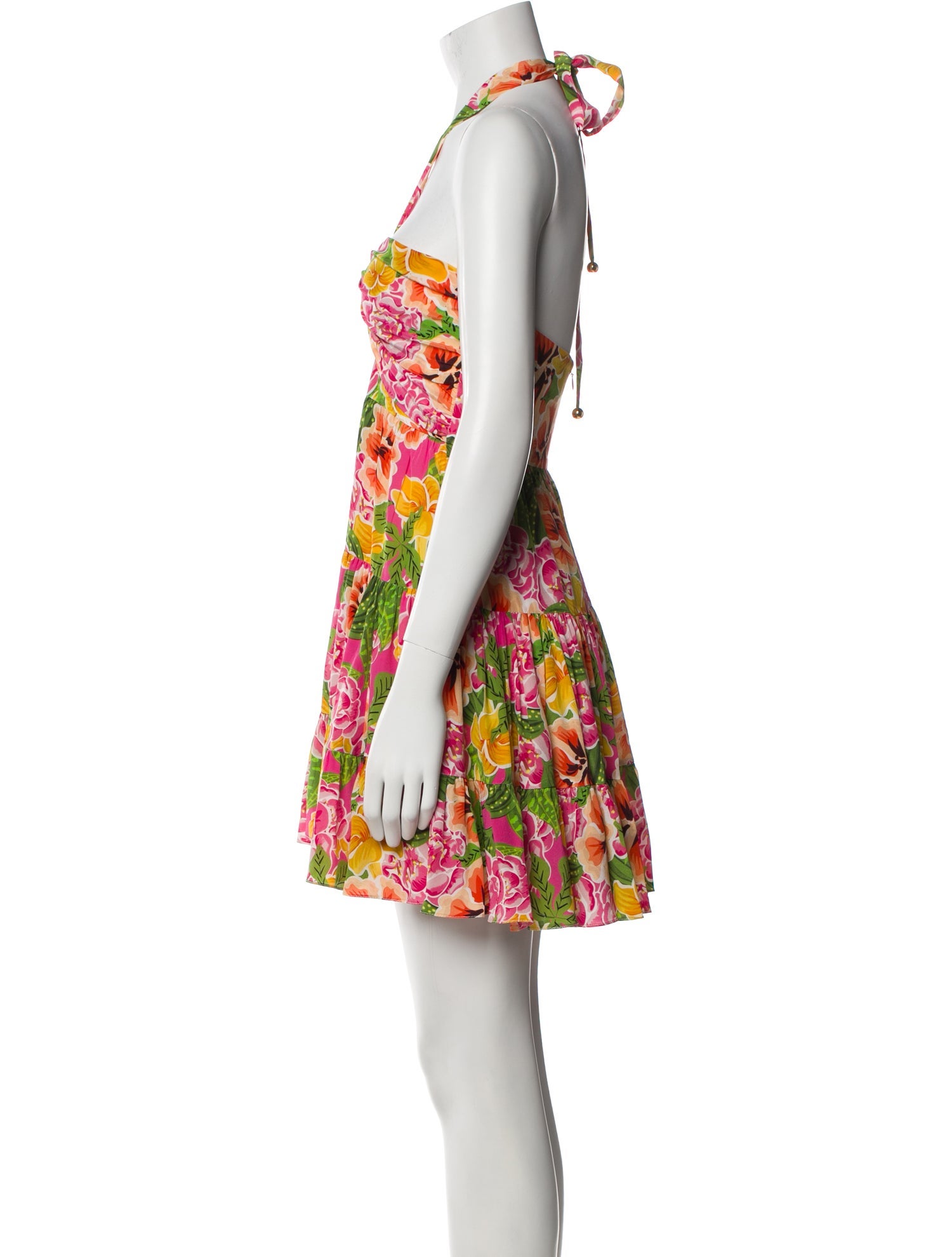 Borgo De Nor Silk Mini Dress