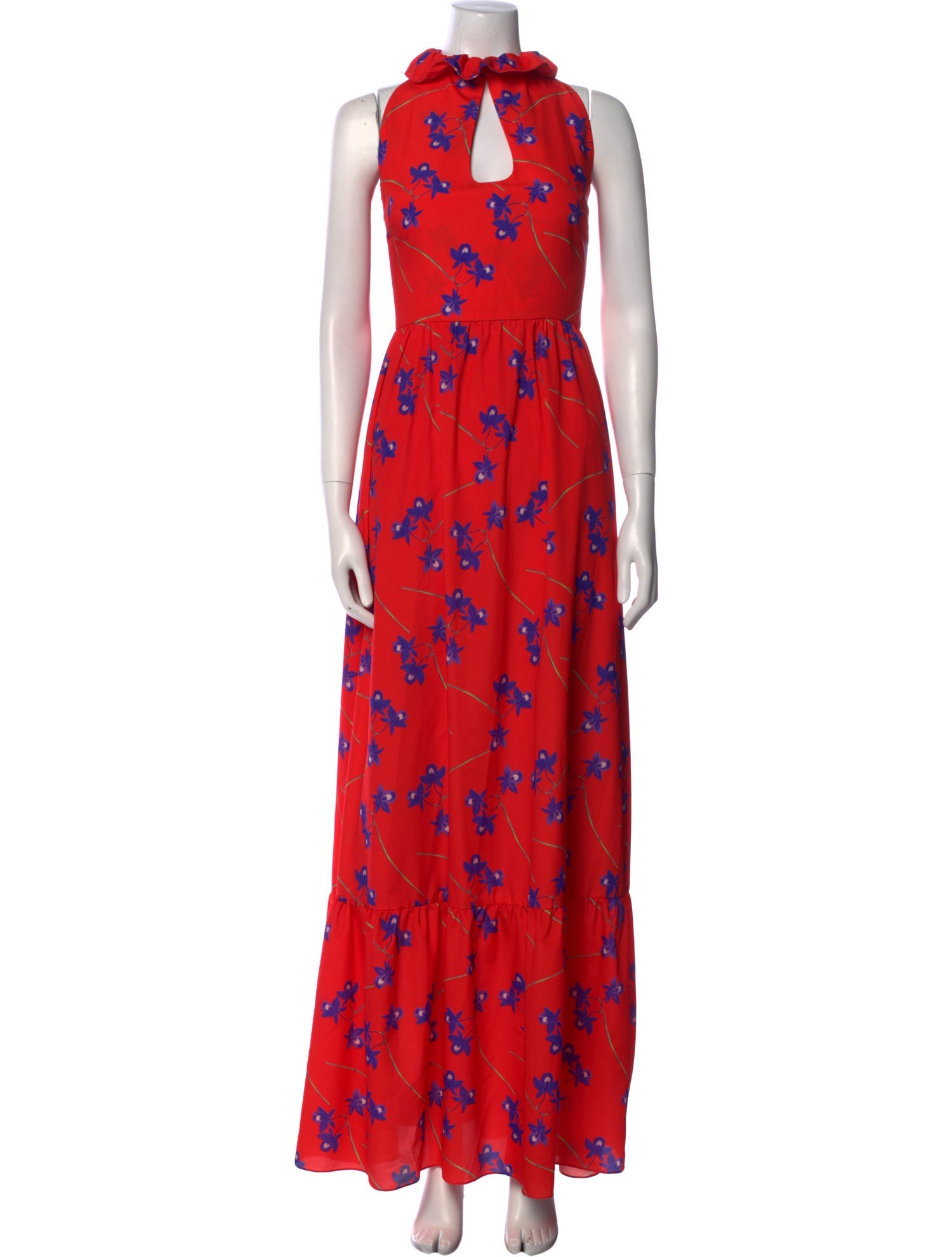 Borgo De Nor Floral Print Long Dress
