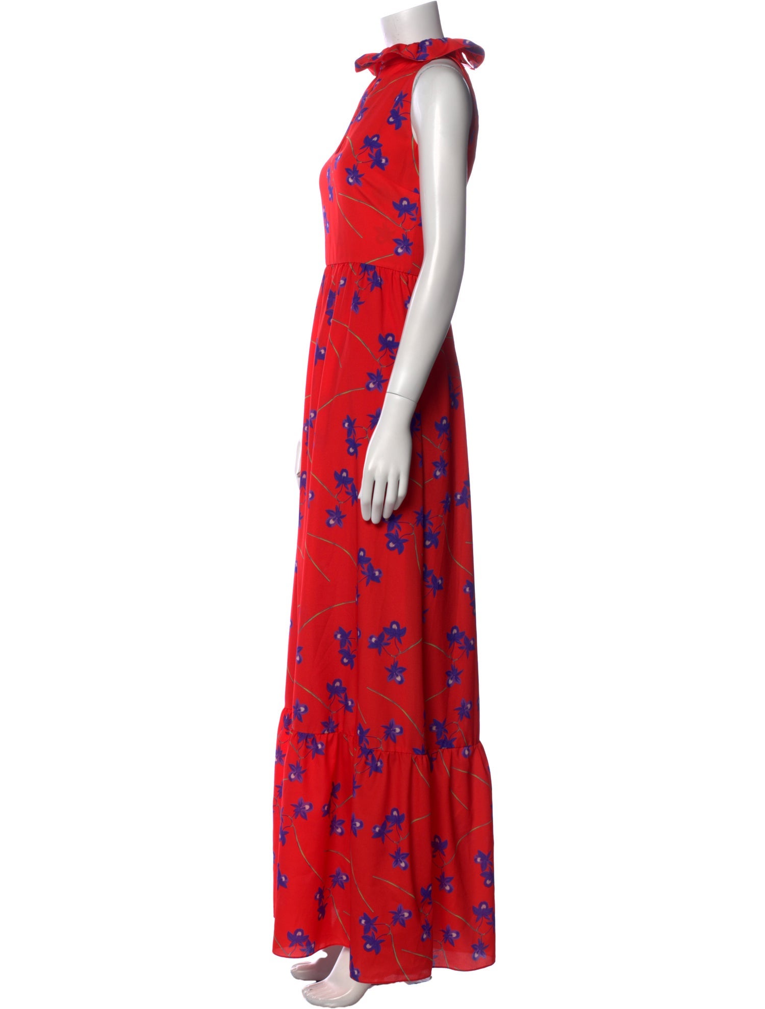 Borgo De Nor Floral Print Long Dress