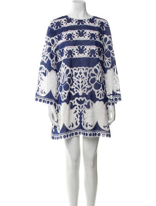 Borgo De Nor Printed Mini Dress