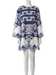Borgo De Nor Printed Mini Dress