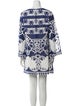 Borgo De Nor Printed Mini Dress