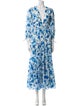 Borgo De Nor Floral Print Long Dress